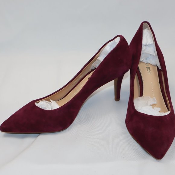 Gianni Bini Maroon Suede Pointed Heels Pumps Women's Size 7-NWOT - Picture 7 of 8